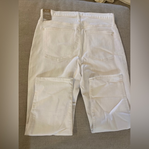 Madewell Women's Classic Straight Crop Jeans Tile White AJ203 NWT $128 - Picture 13 of 13